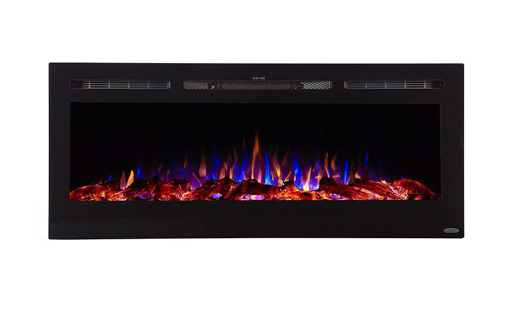Touchstone-Sideline-Recessed-Electric-Fireplace-with-heater Searching for the best electric fireplace? Here are the best ones