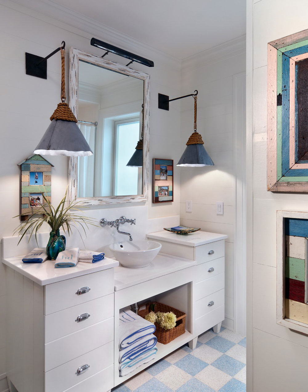 Beach-Cottage-by-Morales-Construction-Co Bathroom Lighting Ideas You Should Consider