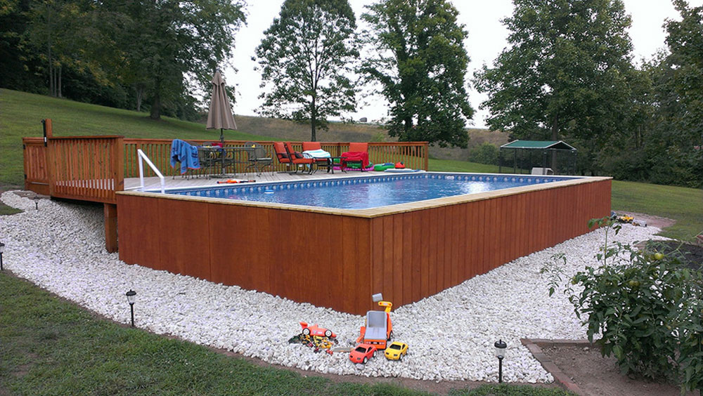 Above Ground Pool Ideas That You Can, Diy Lap Pool Above Ground