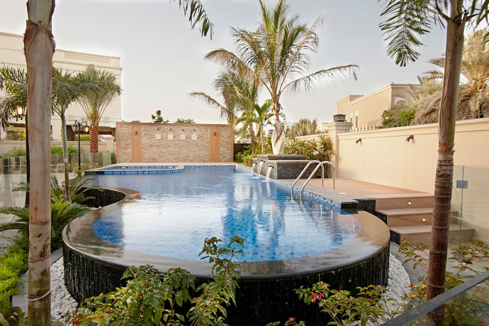 Emirates-Hills-Project-by-Milestone-Dubai Above Ground Pool Ideas That You Can Try On a Budget