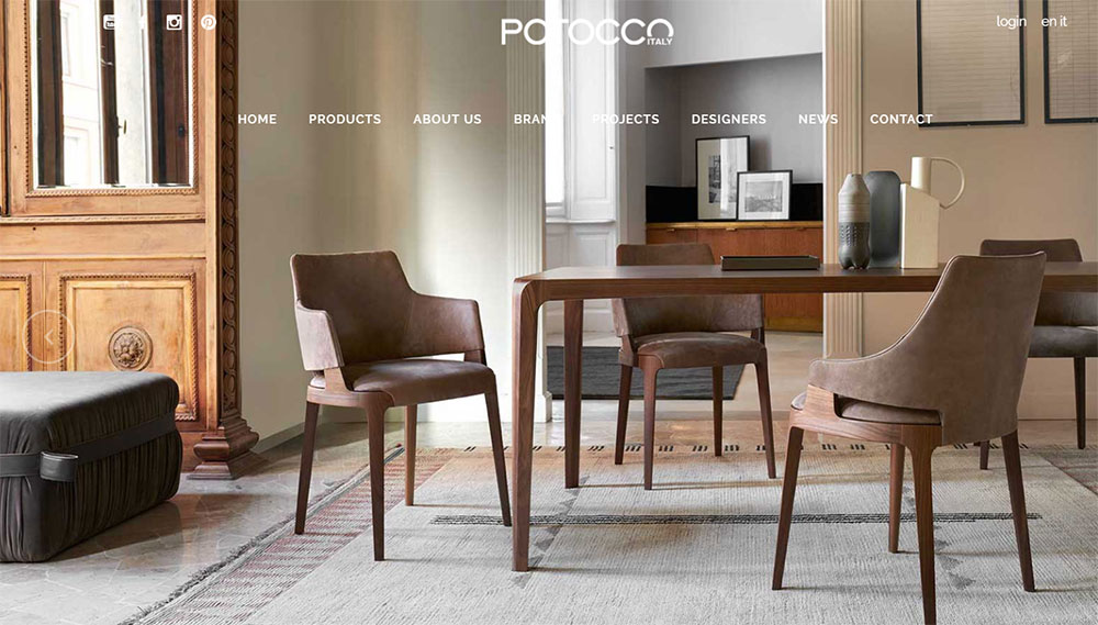 PotoccoSpA Get familiarized with these Italian furniture brands