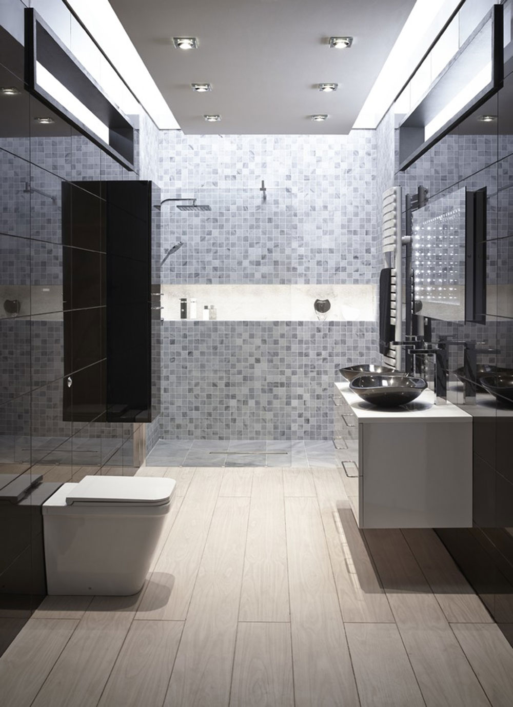 Stylish-City-Living-by-bathstore Bathroom Lighting Ideas You Should Consider
