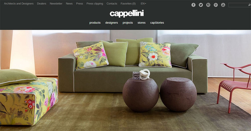 cappelini Get familiarized with these Italian furniture brands