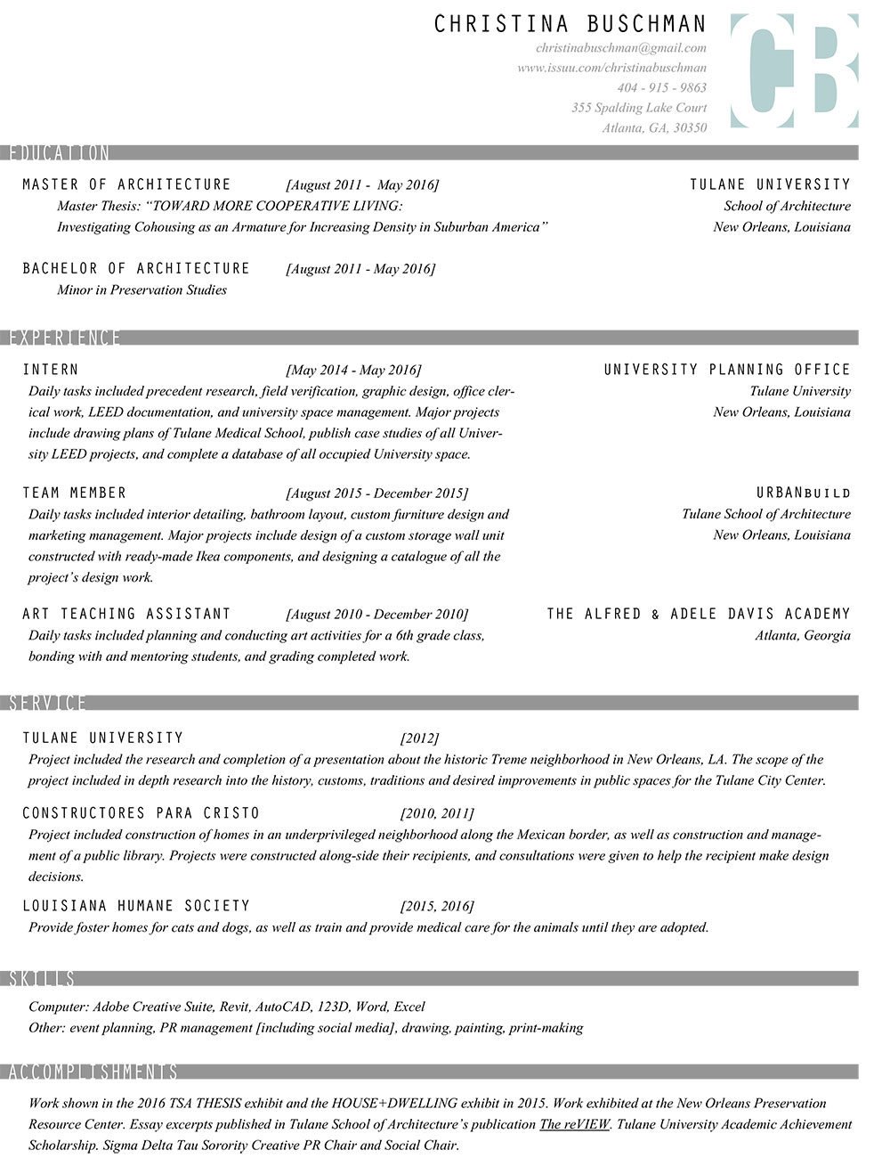 Architecture-Student-Resume The architecture resume that gets you hired (Templates included)