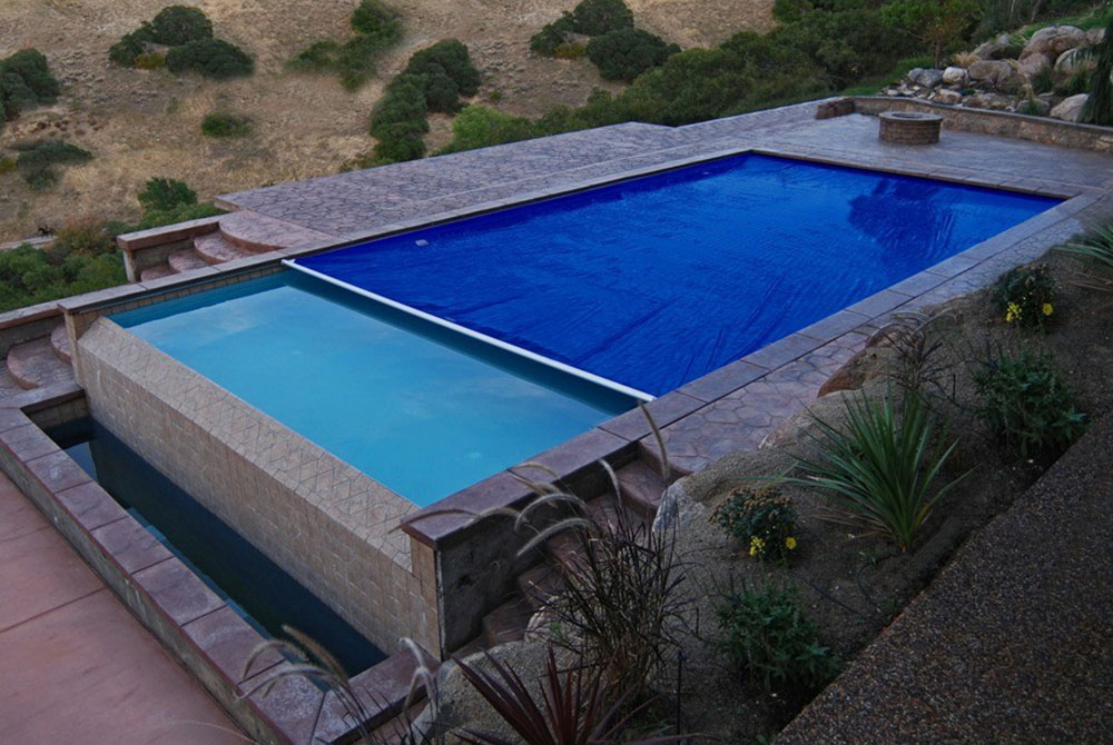 Automatic-Pool-Cover-by-All-Safe-Pool-Fence-n-Covers Above Ground Pool Ideas That You Can Try On a Budget