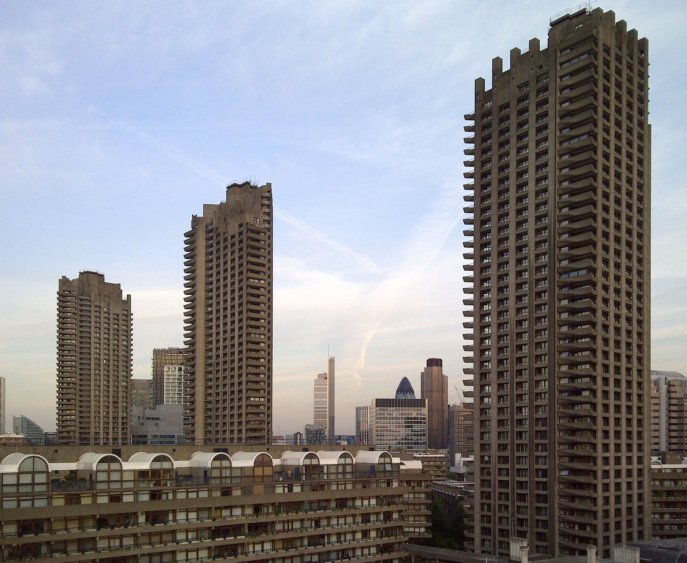 Barbican-estate Check out the nicest looking London skyscrapers