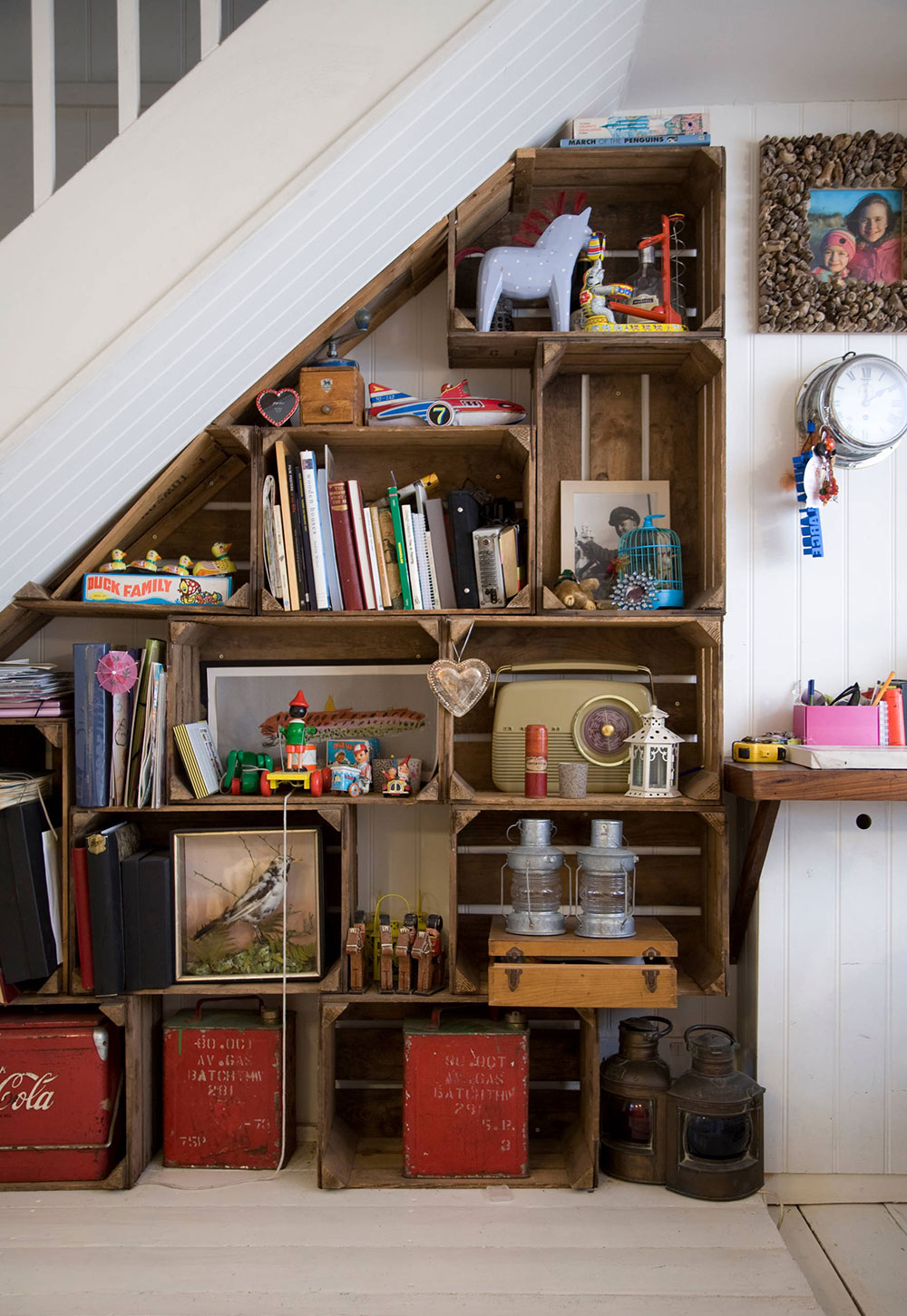 Country-house-by-Juliette-Byrne Under Stairs Storage to Maximize the Space from Your House