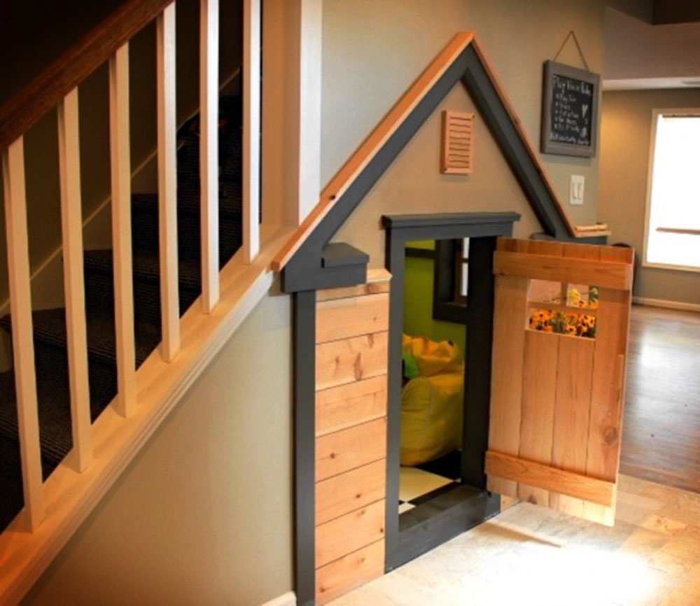Kids-Playhouse-in-Gainesville-VA-by-Bianco-Renovations Under Stairs Storage to Maximize the Space from Your House