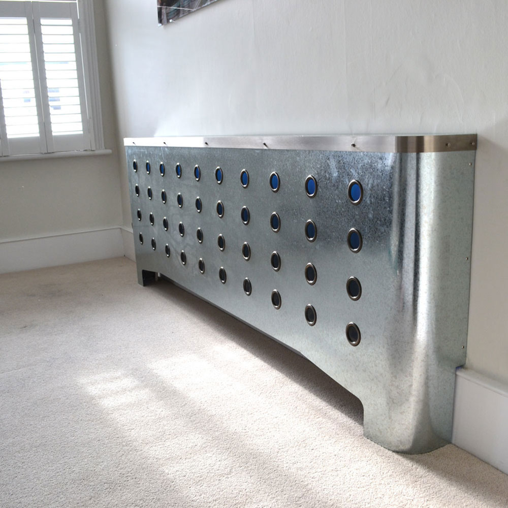 Modern-metallic-radiator-cover-makeover-in-Maida-Vale-Home-by-Couture-Cases-Ltd What Radiator Covers to use to blend in with your Home Décor