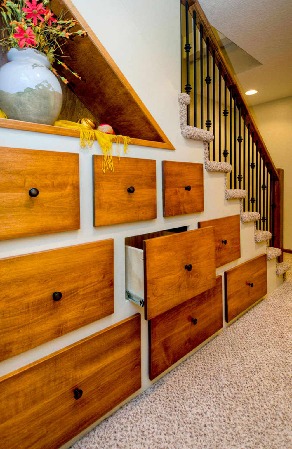 Under-Stair-Storage-by-Red-House-Remodeling Under Stairs Storage to Maximize the Space from Your House