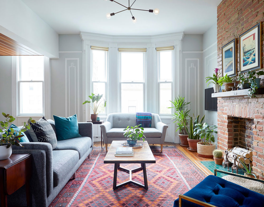 Williamsburg-Home-by-Linda-Cava Tips and pictures for how to decorate a minimalist house