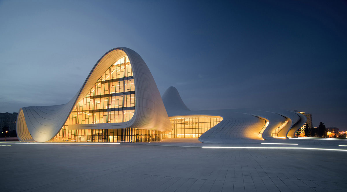 Heydar-Aliyev-Center-Azerbaijan The Zaha Hadid buildings that are awe inspiring (A must see)