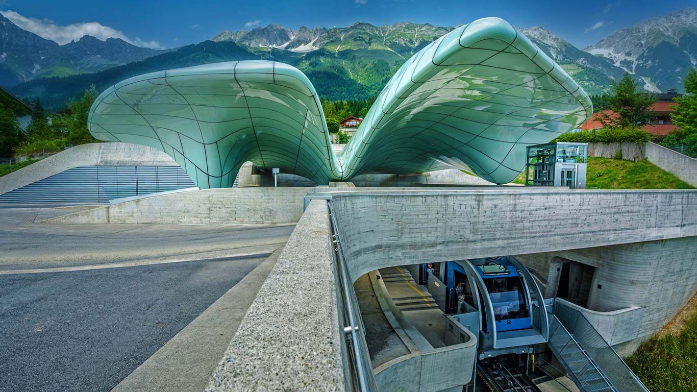 Hungerburgbahn-Innsbruck The Zaha Hadid buildings that are awe inspiring (A must see)