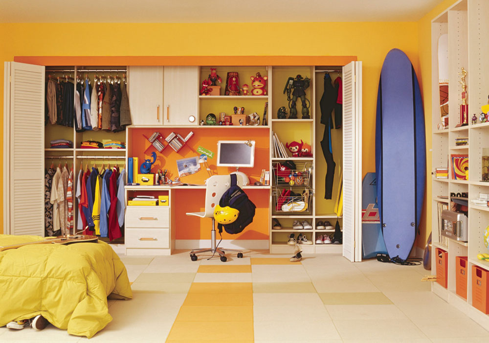Kids-by-California-Closets Closet doors ideas you should try in your room