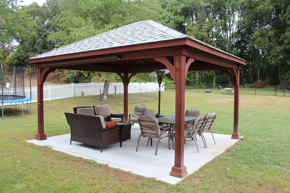 Backyard Pavilions Ideas That Will Beautify Your Green Space