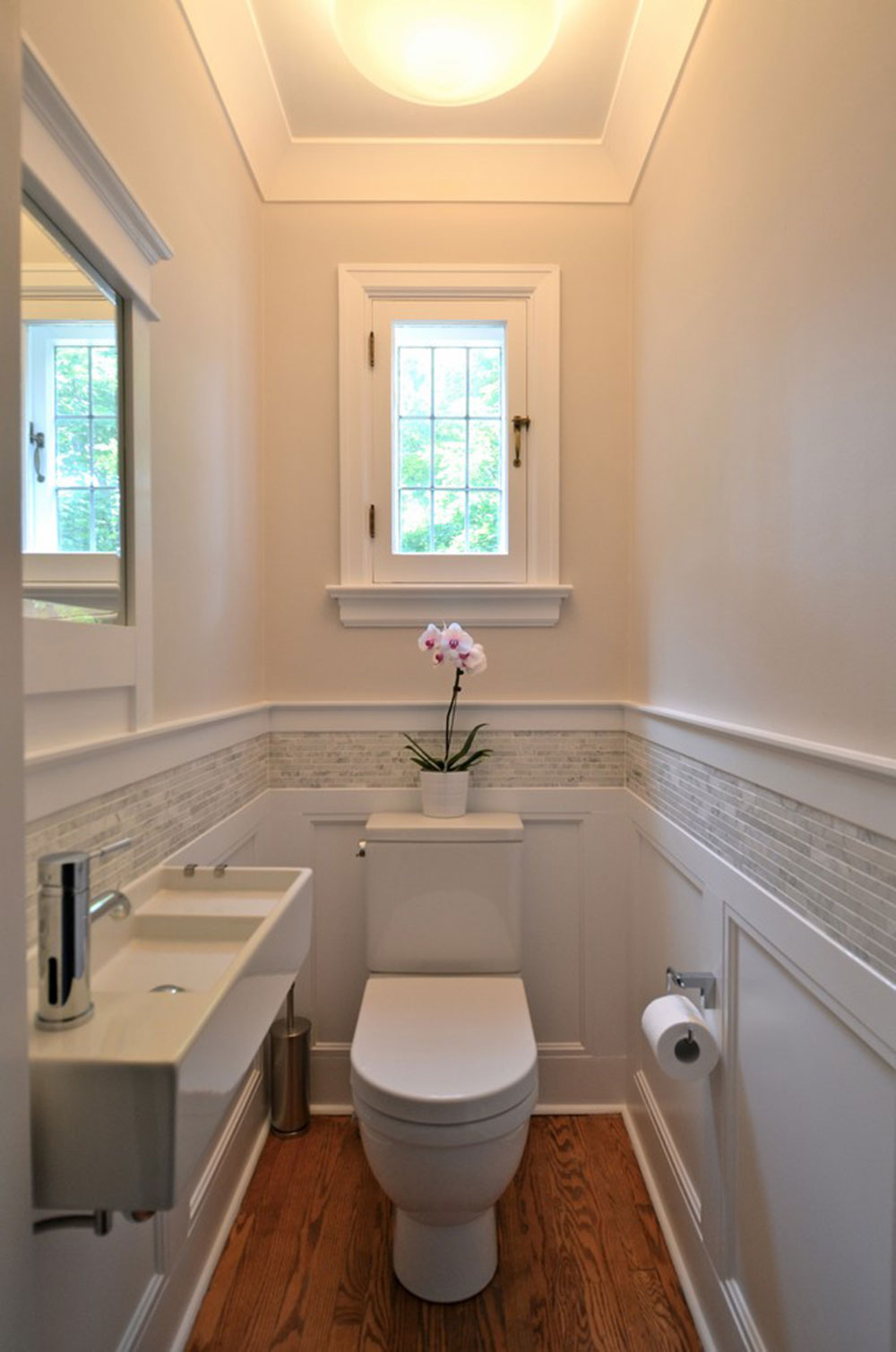 Powder-Room-Renewal-by-Design-Cube-Inc Bathroom windows ideas that you can try for your home
