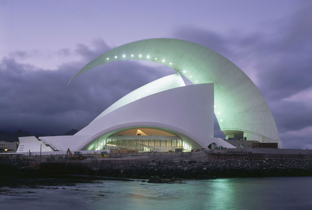 Auditorio-de-Tenerife Modern architects you should know of and their awesome work