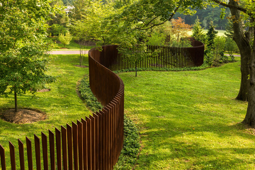 CorTen-Cattails-Sculptural-Fence-by-Archer-and-Buchanan-Architecture-Ltd Fence styles and designs that you can surround your house with