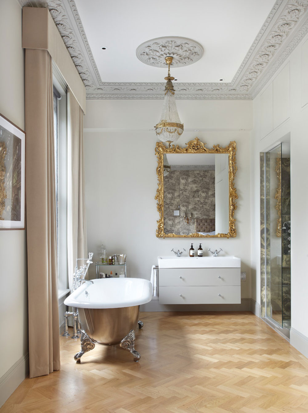 Drummonds-Case-Study-London-Townhouse-Maida-Vale-by-Drummonds-Bathrooms Vintage bathroom decor you could try in your home