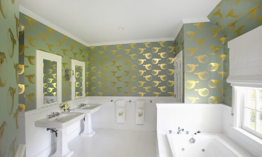 OL62LB-1-1000x600 Bathroom wallpaper ideas that you can try in your home