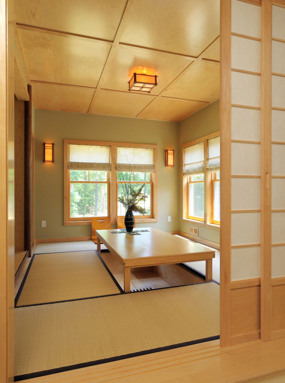 Ridge-View-Residence-by-Kuhn-Riddle-Architects What a traditional Japanese home interior looks like