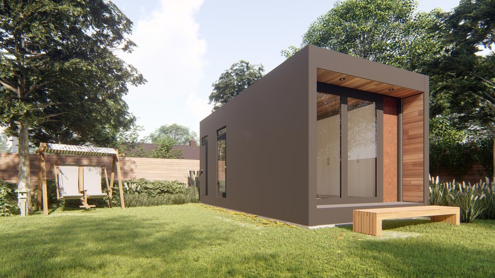M-Studio_EXT-1 Shipping container homes for sale that you can buy online