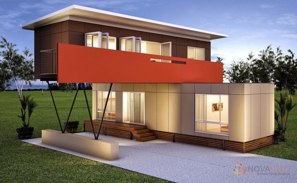 san-paulo-double-storey-modular-home Shipping container homes for sale that you can buy online