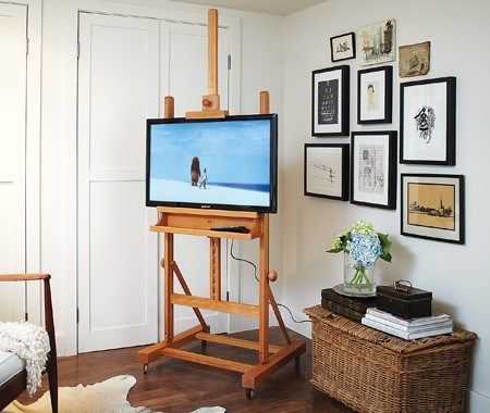 tv2 DIY TV stand ideas and examples, you could set up in your home