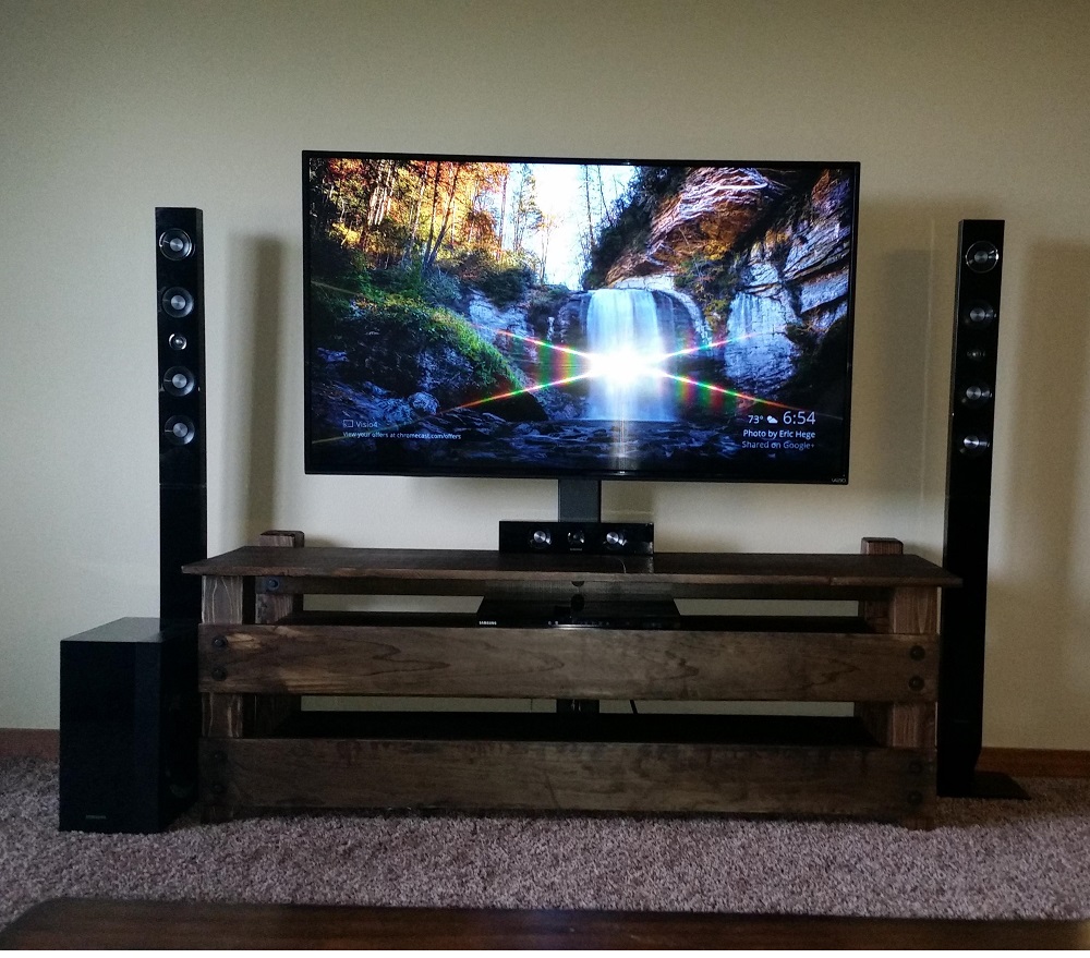 tv8 DIY TV stand ideas and examples, you could set up in your home