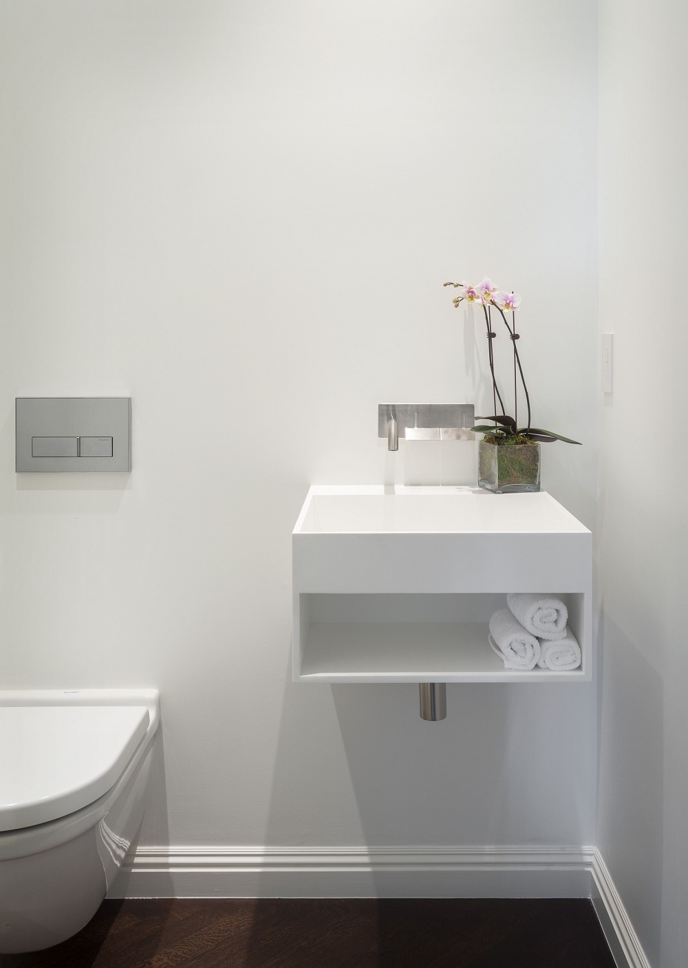 van9 Neat corner bathroom vanity ideas you will find useful