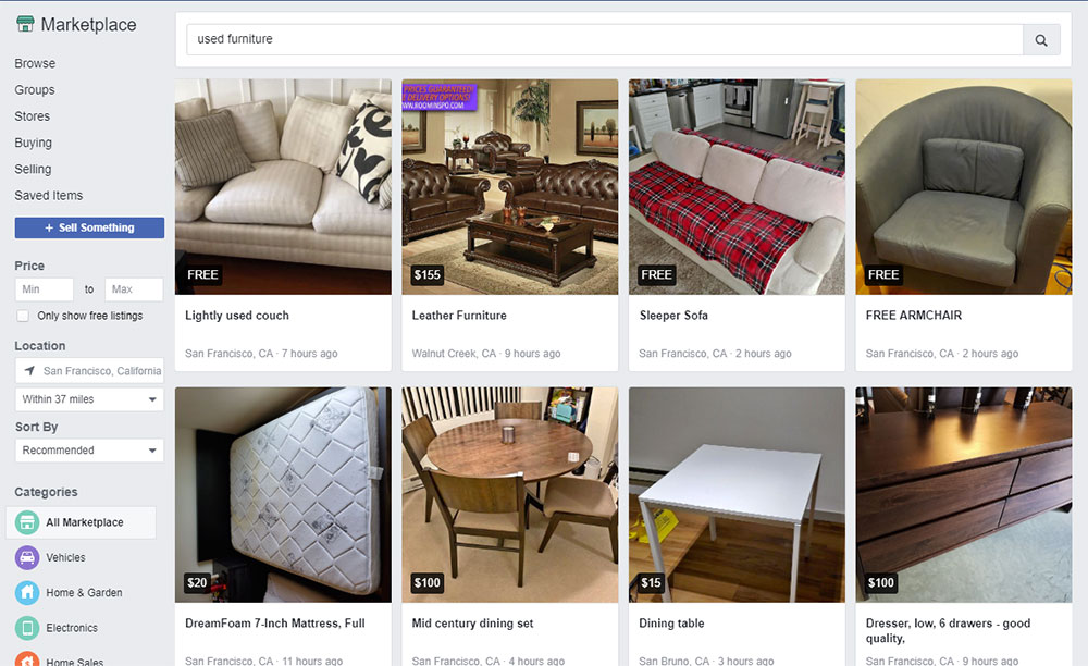 Screenshot_10 The best used furniture stores to get second-hand furniture from