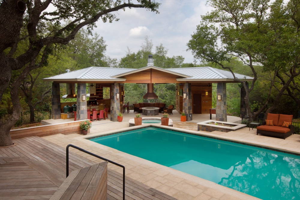 p14 Awesome pool house designs that will make your pool space look great