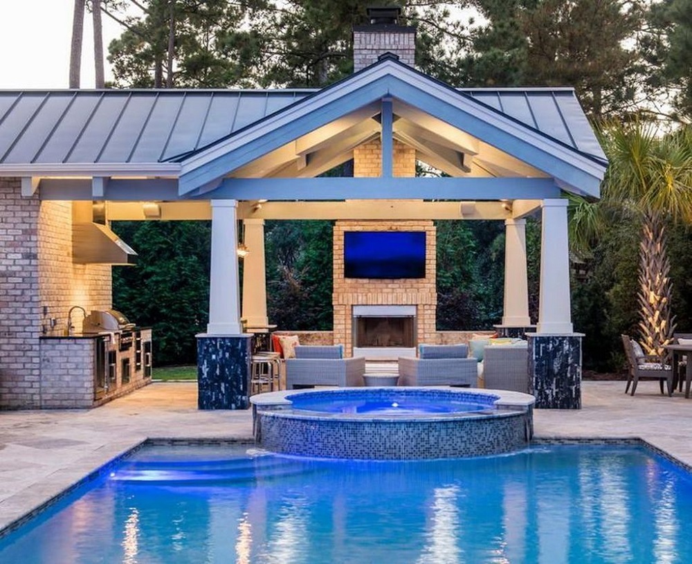 p9 Awesome pool house designs that will make your pool space look great