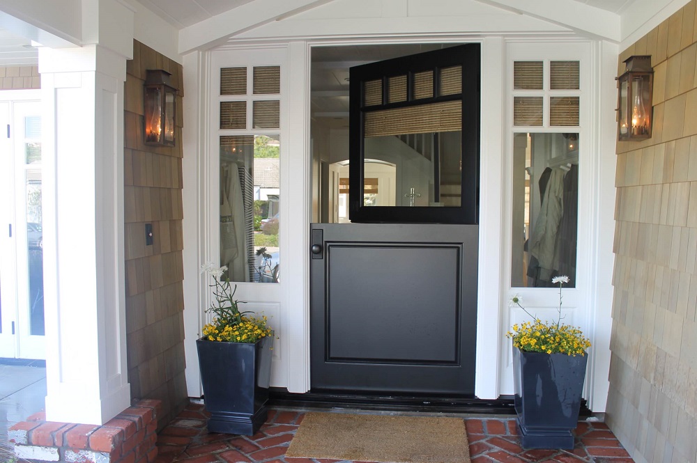 t2-106 Modern exterior Dutch door designs that have a practical approach