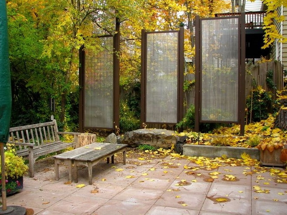 t2-123 Outdoor privacy screen ideas you can use at your house