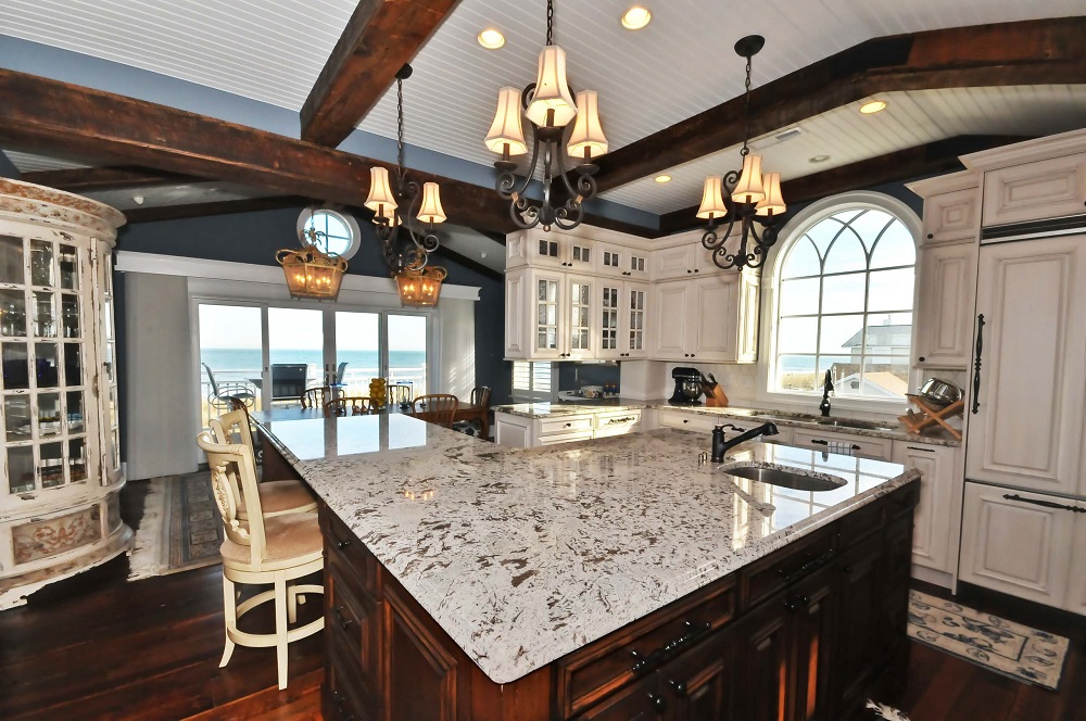 t3-122 White ice granite countertops, inspiration and tips for using them