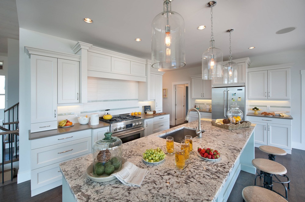 t3-123 White ice granite countertops, inspiration and tips for using them