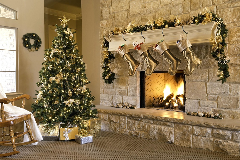 t3-146 Christmas living room decorations you must try in the holiday season