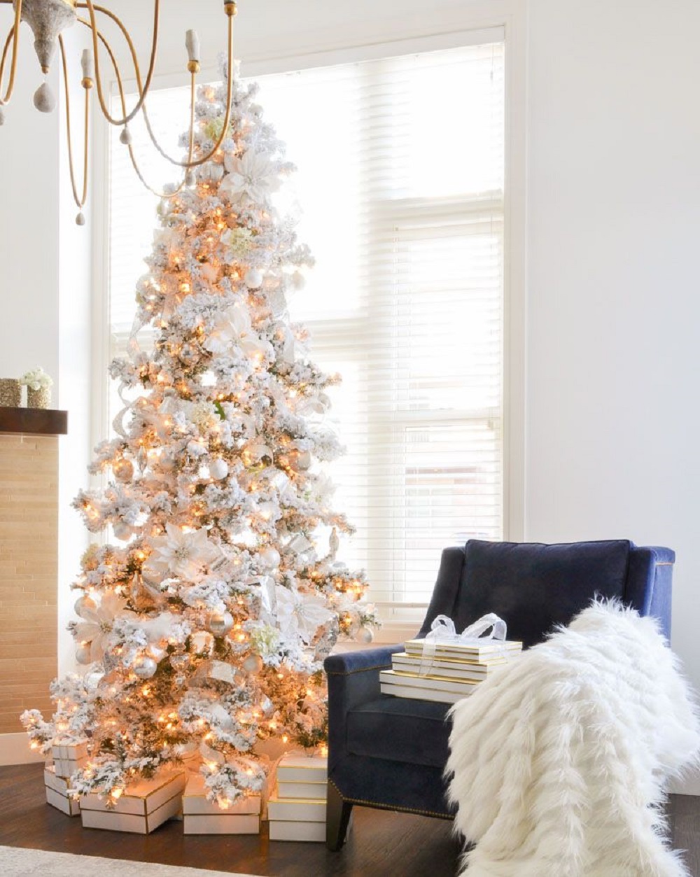 t3-150 Christmas living room decorations you must try in the holiday season