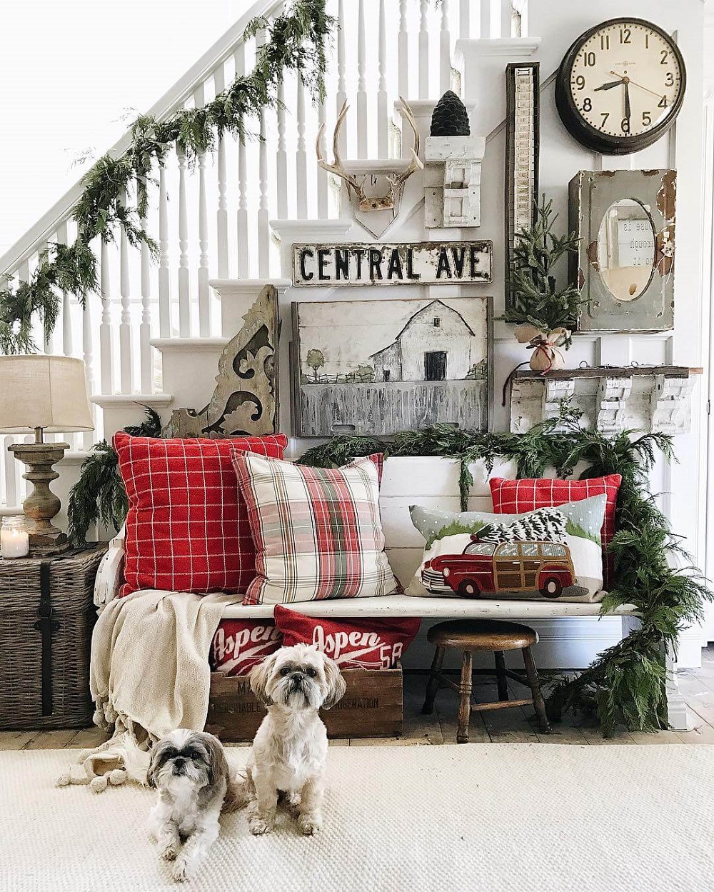 t4-5 Christmas living room decorations you must try in the holiday season