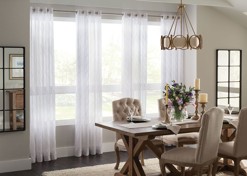 Window-Curtains-Dining-Room 5 Ways to Upgrade Your  Dining Room in 2020