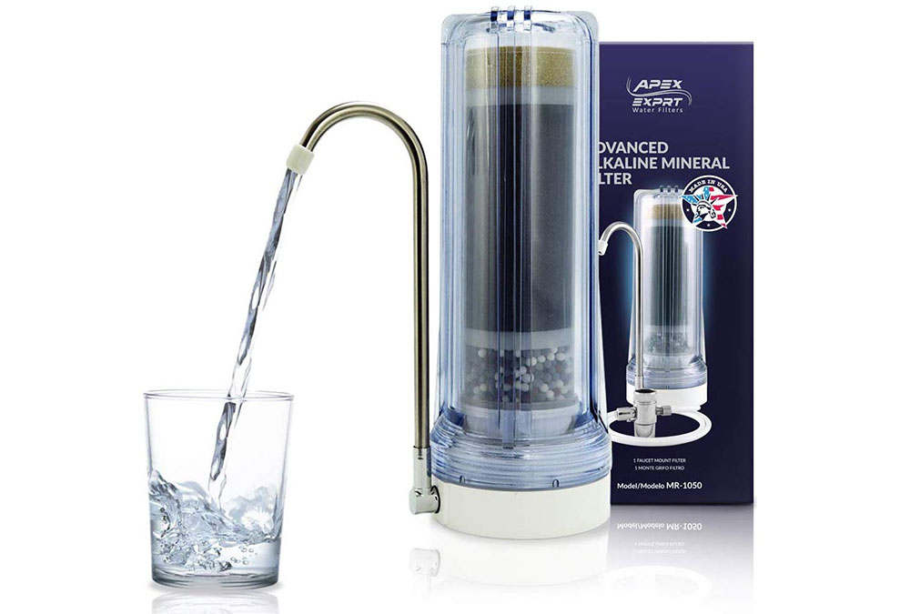 Apex-Countertop-Drinking-Water-Filter How to pick the best countertop water filter (Guide and the best options)