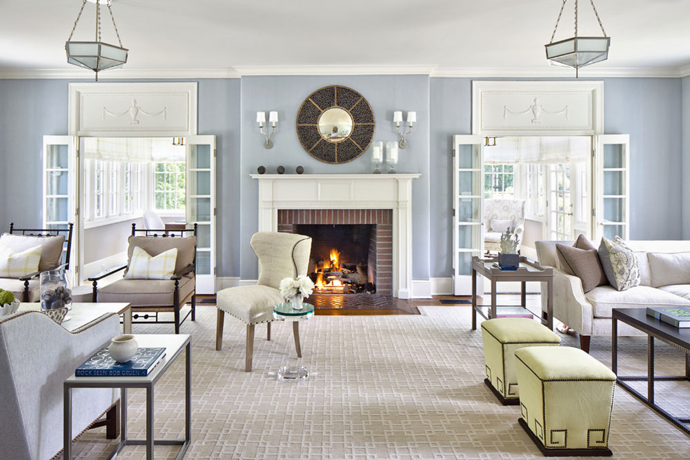 Living-room-by-Alisberg-Parker How to reface a fireplace to look amazing