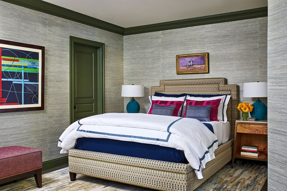 Logan-Townhouse-by-DANE-AUSTIN-INTERIOR-DESIGN-Boston-and-Cambridge How to arrange a small bedroom with a queen bed