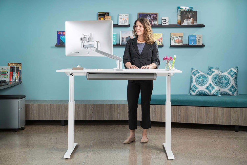 Adjustable-Height-Sit-Stand-Desks-by-MultiTable Modern home office ideas that you can use to create your perfect space