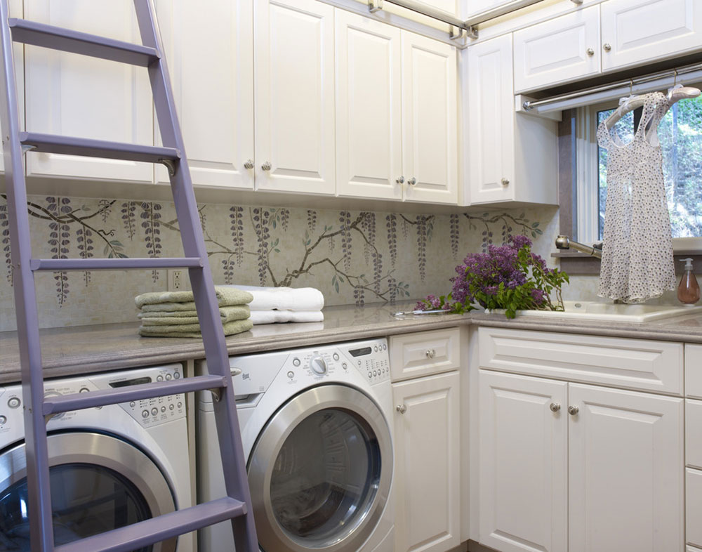 California-Mediterranean-Estate-Laundry-Room-by-Sarah-Barnard-Design How to organize a laundry room? Some storage ideas