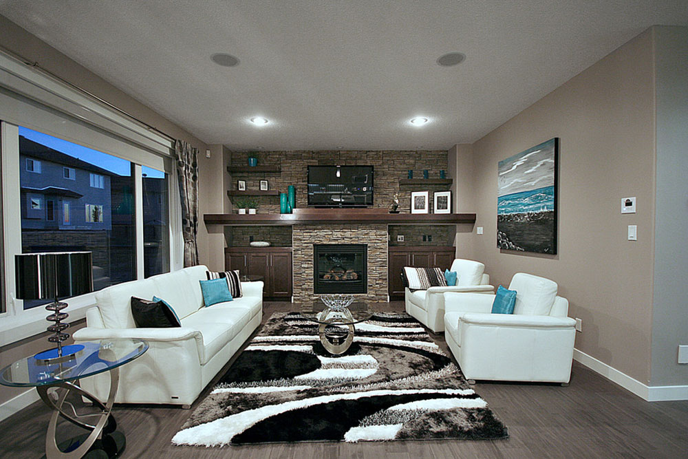 Cameron-model-Show-Home-by-Rococo-Homes-Inc How to light a living room with no overhead lighting