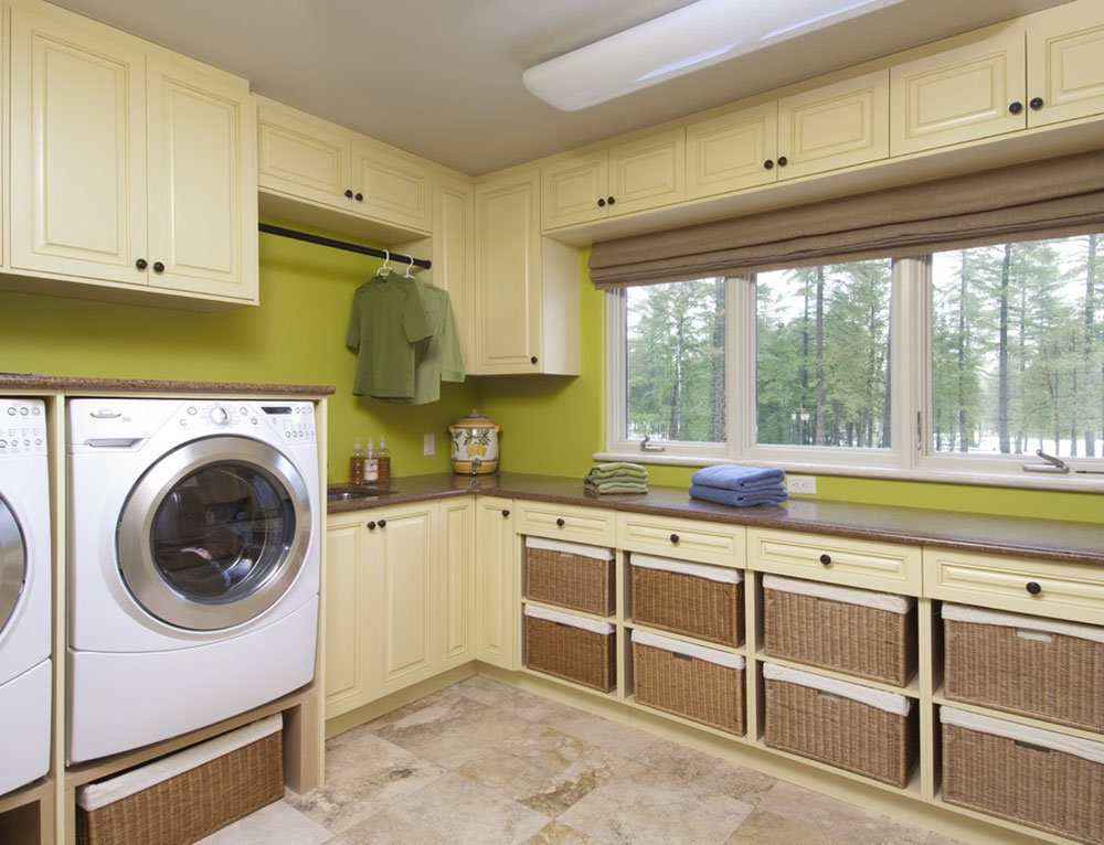 Carlisle-Laundry-by-Laurysen-Kitchens-Ltd. How to organize a laundry room? Some storage ideas