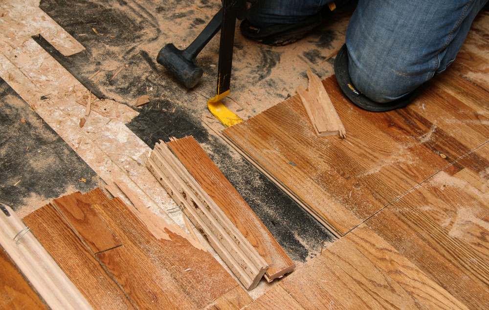 How To Remove Hardwood Floor With No, How To Remove Hardwood Floors Without Damaging Them