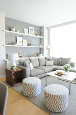 How to arrange furniture in an awkward living room